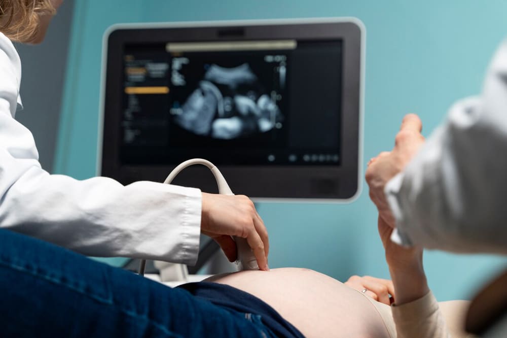 A First Pregnancy Ultrasound